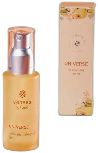 Vyživujúci telový olej SENSES – Universe 50 ml  Kvitok