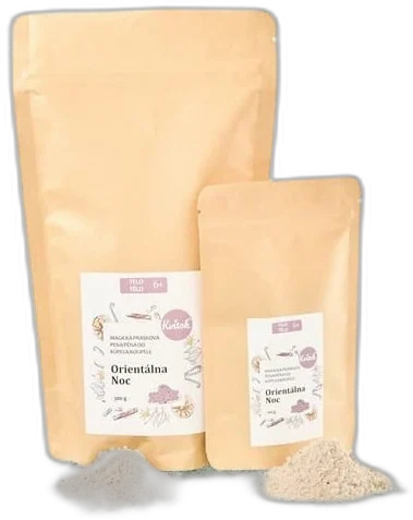 Magická pena do kúpeľa v prášku – Orientálna noc 60 g Kvitok