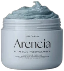 Arencia – Fresh Blue Hyssop Rice Mochi Cleanser 120g – Čistiace želé s yzopom a ryžou 120g