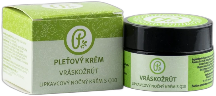 VRÁSKOŽRÚT – Lipkavcový nočný krém s Q10 30ml Panakeia