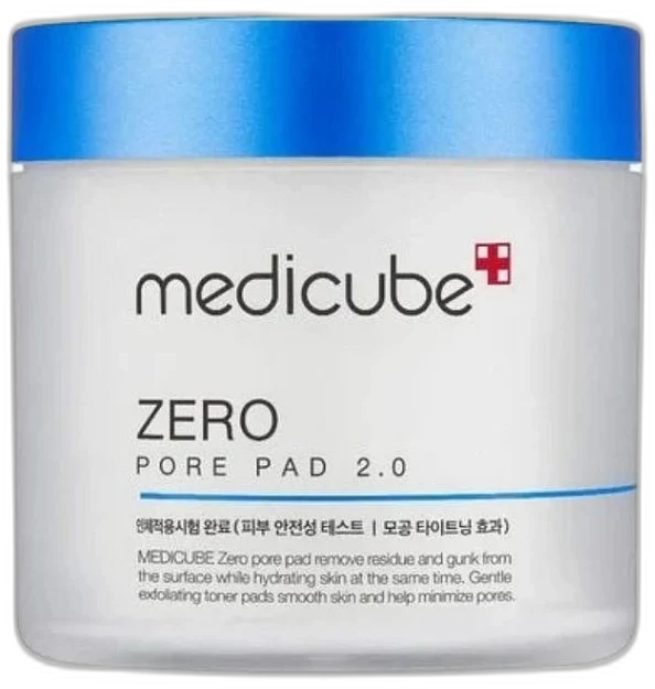 Medicube Peelingové tampóniky na tvár Zero Pore Pad 2.0