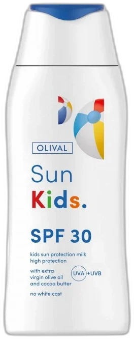 Olival SunKids. ochranné opaľovacie mlieko pre deti SPF 30
