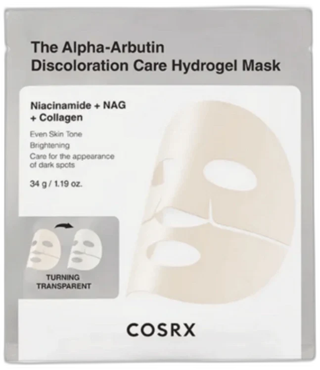 COSRX – Arbutin Discoloration Hydrogel Mask