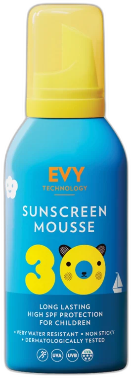 EVY Technology – Sunscreen Mousse Kids SPF 30 (150ml)