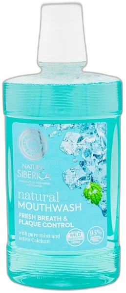 Natura Siberica Mint Calcium ústna voda 520 ml