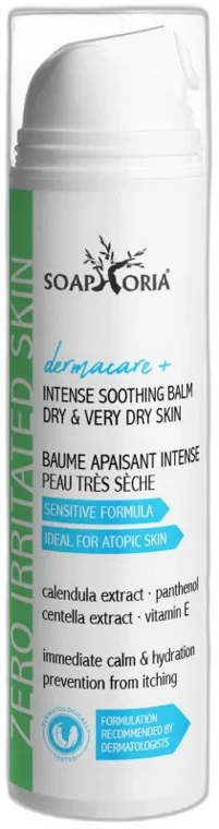 DERMACARE+ ZERO IRRITATION BALM intenzívne upokojujúce mlieko pre krehkú a citlivú pokožku (nielen pre deti) 200ml Soaphoria
