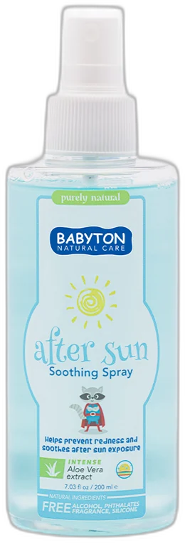 Prírodný sprej po opaľovaní 200 ml BABYTON