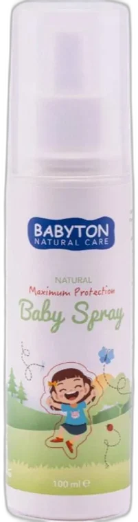 Prírodný ochranný sprej proti komárom 100 ml BABYTON