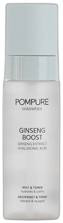 Ginseng Boost sprej na tvár & tonikum PomPure