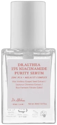 DR. ALTHEA – 15% Niacinamide Purity Serum – Rozjasňujúce sérum s niacínamidom 30ml