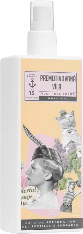 Premotivovaná víla – Prírodný textilný a bytový parfém novej generácie Soaphoria