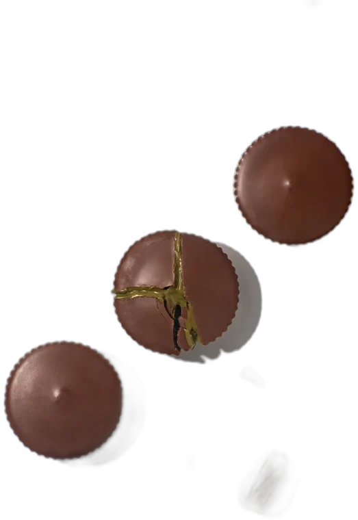 Nut Butter Cups BIO ⁠–⁠ Čokoládový košíček – PISTÁCIE SOLENÉ VILGAIN (3 x 13 g)