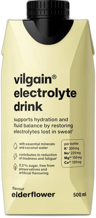 Electrolyte Drink ⁠–⁠ Osviežujúci nápoj s elektrolytmi BÁZA VILGAIN 500ml
