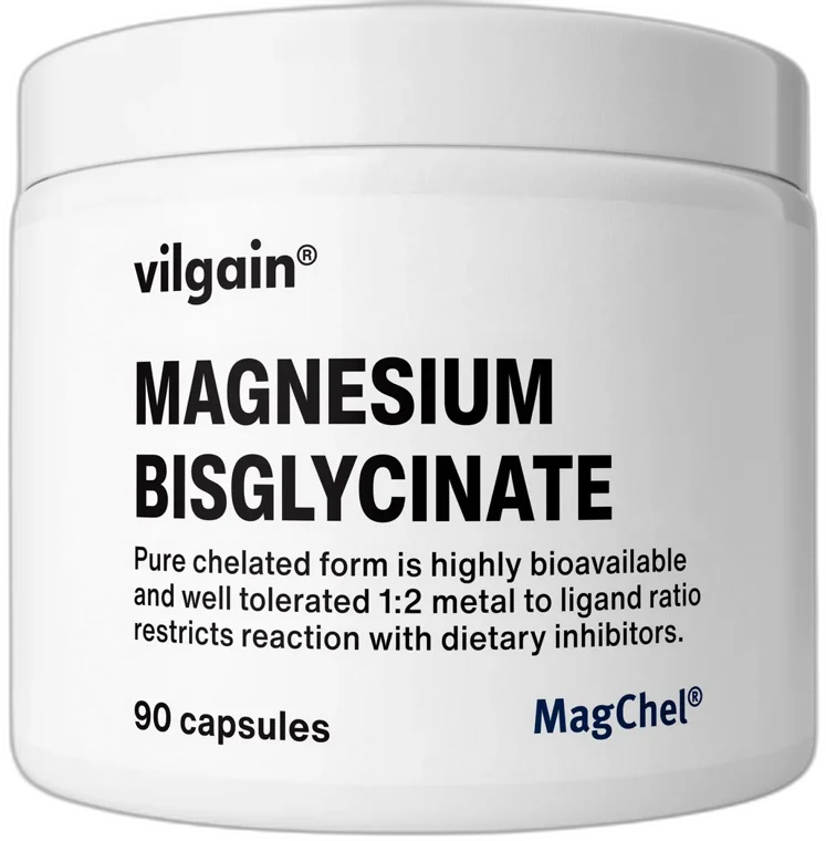 Magnézium bisglycinát ⁠–⁠ HORČÍK 90 kapsúl VILGAIN