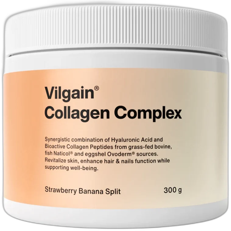 Kolagén komplex ⁠–⁠ JAHODA BANÁN VILGAIN 300g
