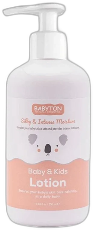 Prírodné telové mlieko pre deti 250ml BABYTON