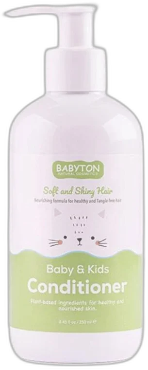 Baby & Kids Conditioner 250ml – prírodný detský kondicionér pre hebké a ľahko rozčesateľné vlásky BABYTON