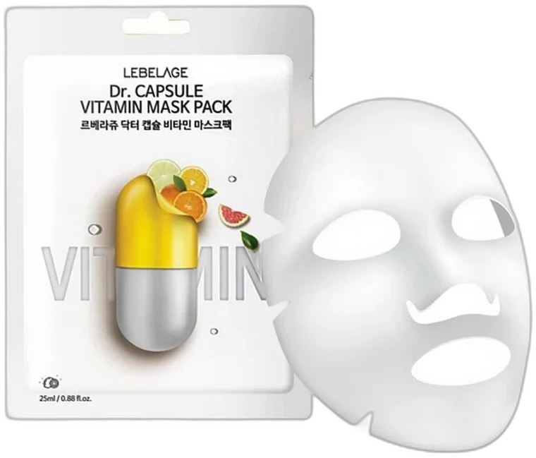 Lebelage Vitamínová textilná maska Dr. Capsule Vitamin Mask Pack