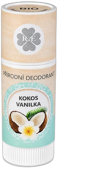 Prírodný tuhý dezodorant KOKOS-VANILKA 25 ml RaE