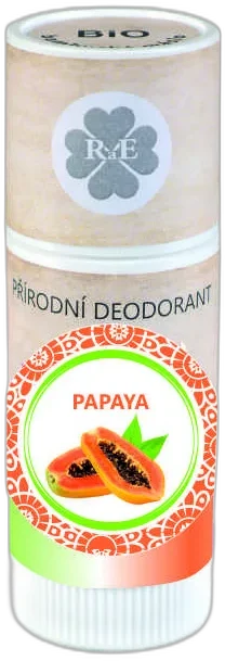Prírodný tuhý dezodorant PAPAYA 25 ml RaE