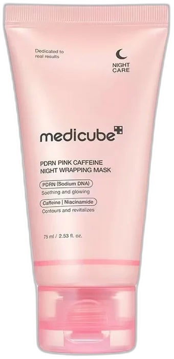 Medicube PDRN Pink Caffeine Night Wrapping Mask – Nočná maska s PDRN 75ml