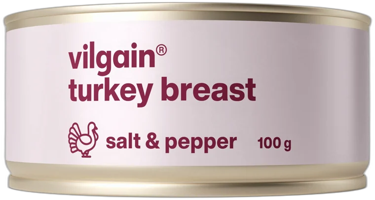 Morčacie prsia  –⁠ so soľou a korením 100g VILGAIN