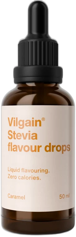 Flavour Drops ⁠–⁠ prírodné sladidlo KARAMEL VILGAIN 80g