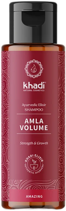 Khadi ŠAMPÓN AMLA pre objem a lesk 50ml – cestovné balenie