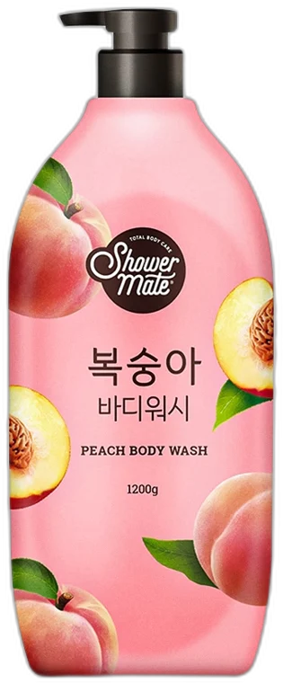 Shower Mate Sprchový gél s vôňou broskyne Natural Peach Body Wash 1,2l