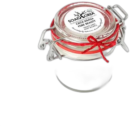 Čistá krása – organické telové suflé 125 ml Soaphoria