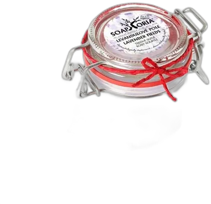 Levanduľové pole – organické telové suflé 125 ml Soaphoria