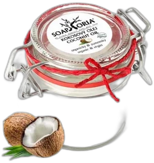 Organický kokosový olej 125 ml Soaphoria
