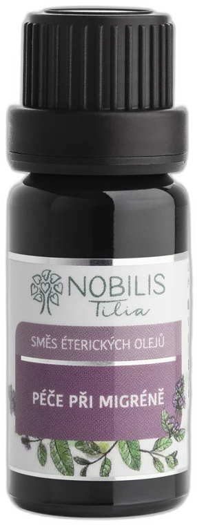 Zmes éterických olejov Starostlivosť pri migréne 10ml Nobilis Tilia