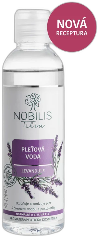Pleťová voda Levanduľová 200ml Nobilis Tilia