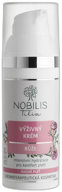Vyživujúci krém Ruža 50 ml Nobilis Tilia