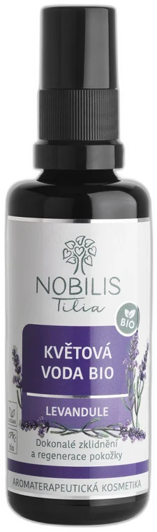 Kvetová voda BIO levanduľa 50ml Nobilis Tilia