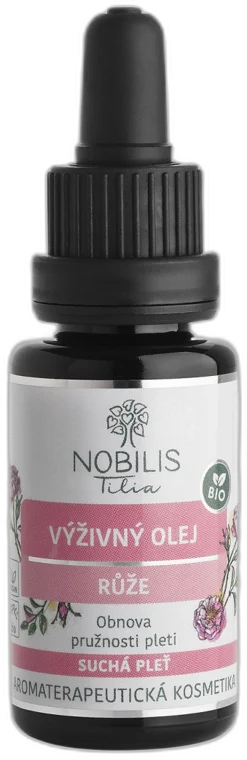 Vyživujúci olej Ruža 20 ml Nobilis Tilia