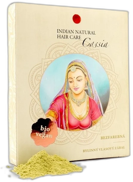 Cassia (bezfarebný zábal) Indian natural haircare 200g