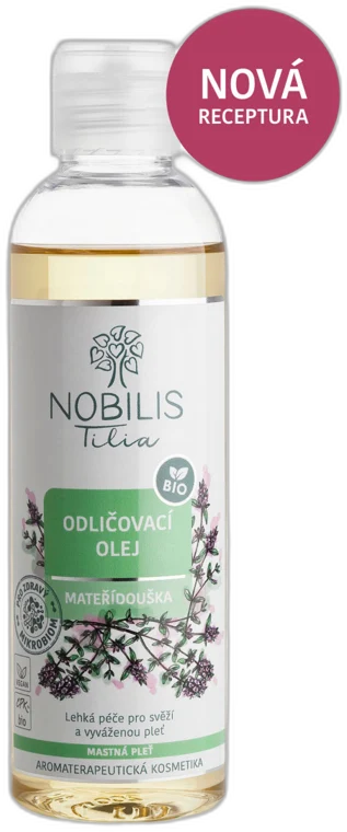 Odličovací olej Materina dúška 200 ml Nobilis Tilia