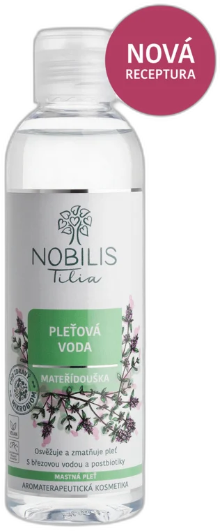 Pleťová voda Materinodúšková 200ml Nobilis Tilia