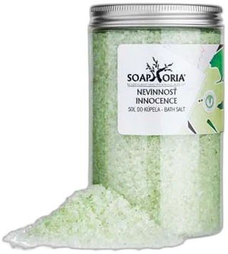 Nevinnosť – soľná zmes do kúpeľa Soaphoria 500 g
