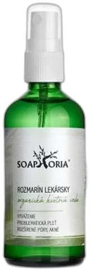 Rozmarín lekársky – organická kvetová voda Soaphoria 100ml