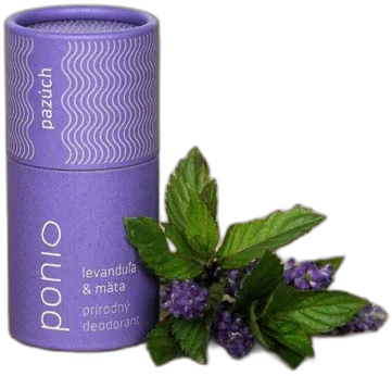 Levanduľa & mäta  – prírodný deodorant 65g Ponio
