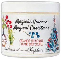 Magické Vianoce – organické telové suflé 200 ml Soaphoria