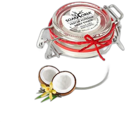 Mliečne potešenie – organické telové suflé 125 ml Soaphoria
