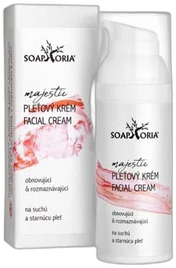 Obnovujúci & rozmaznávajúci krém na suchú a starnúcu pleť Soaphoria 50 ml