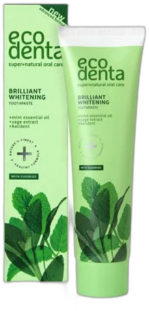 Bieliaca zubná pasta ECODENTA 100 ml