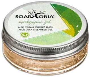 Upokojujúci gél aloe vera & morské riasy Soaphoria 50 ml