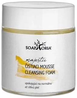 HYDRATAČNÝ & UPOKOJUJÚCI ČISTIACI MOUSSE NA CITLIVÚ PLEŤ Soaphoria 100 ml