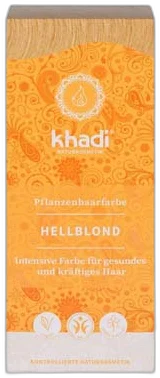 Svetlá blond rastlinná farba na vlasy KHADI 100g